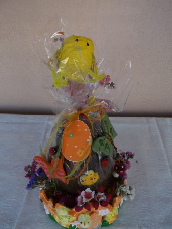 Σοκολατένιο αυγό "περιποιημένο"