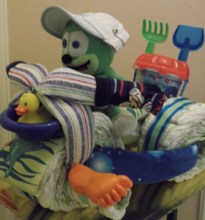 Το "θαλασσινό τρίκυκλο" από το πλάι....