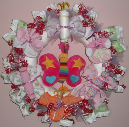 Το στεφανάκι με τις πεταλούδες...