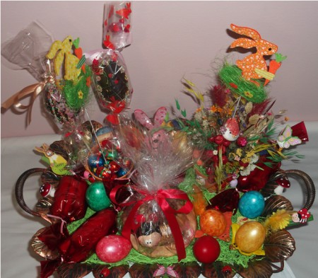 Πασχαλινή Πιατέλα 1 - Για τη βαφτιστήρα (και την αδελφούλα) ...