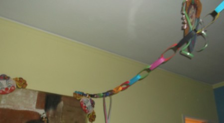 Χειροποίητη γιρλάντα...